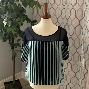 This blouse bought it from Macy’s BCX brand